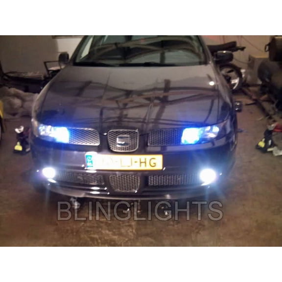 For Seat Leon Xenon Driving Fog Lamps Lights Kit Len Mk1 (1M) Pair
