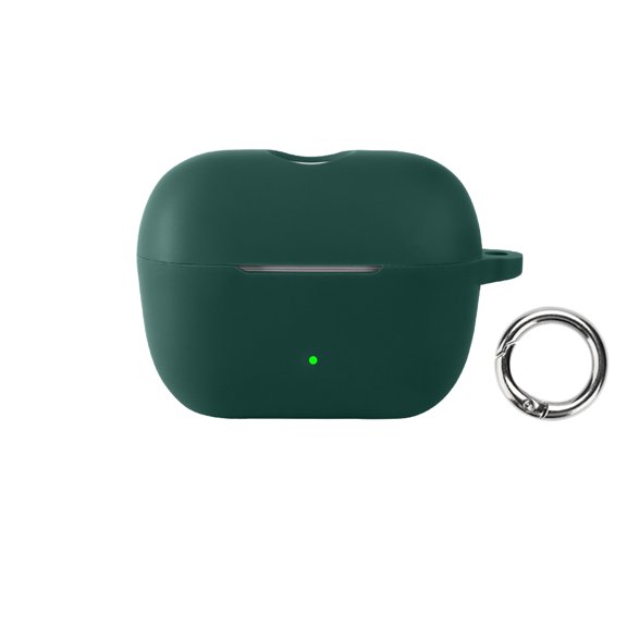 For Sennheiser ACCENTUM Clip Earphones Case Soft Silicone Shockproof Cover with Carabiner Loop