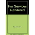 thumbnail image 1 of Pre-Owned For Services Rendered (Hardcover) 9780385176606, 1 of 1