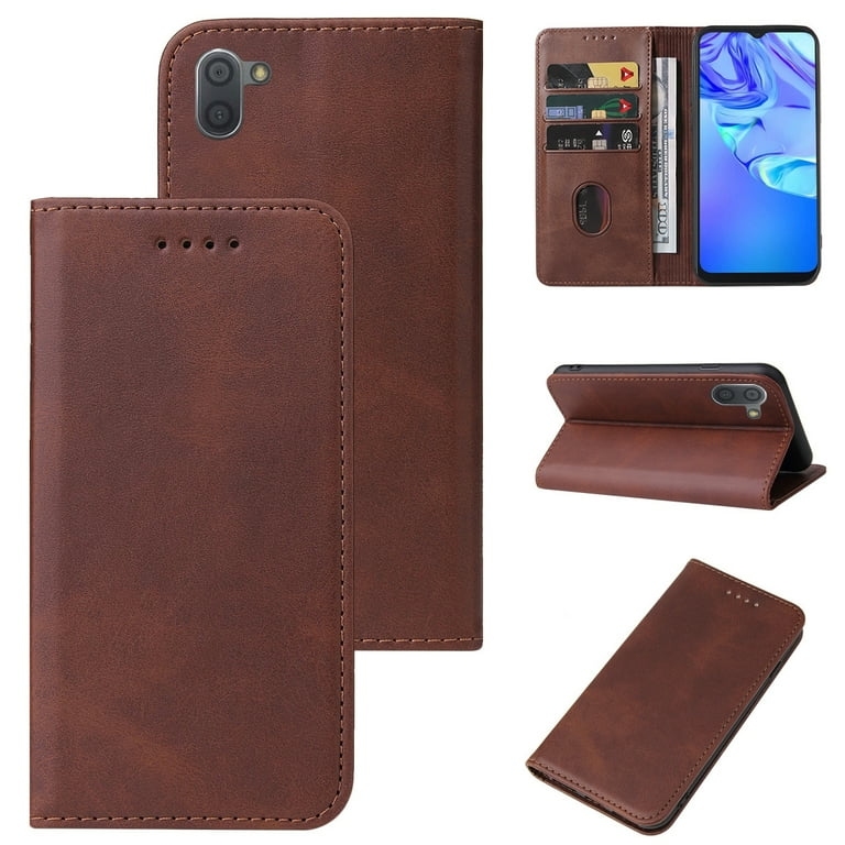For Sharp Aquos R3 / SHV44 / SH-04L Magnetic Closure Leather For Sharp Aquos R3 / SHV44 / SH-04L Magnetic Closure Leather
