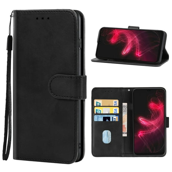 For Sharp Aquos Zero 5G Basic Leather Phone Case(Red)