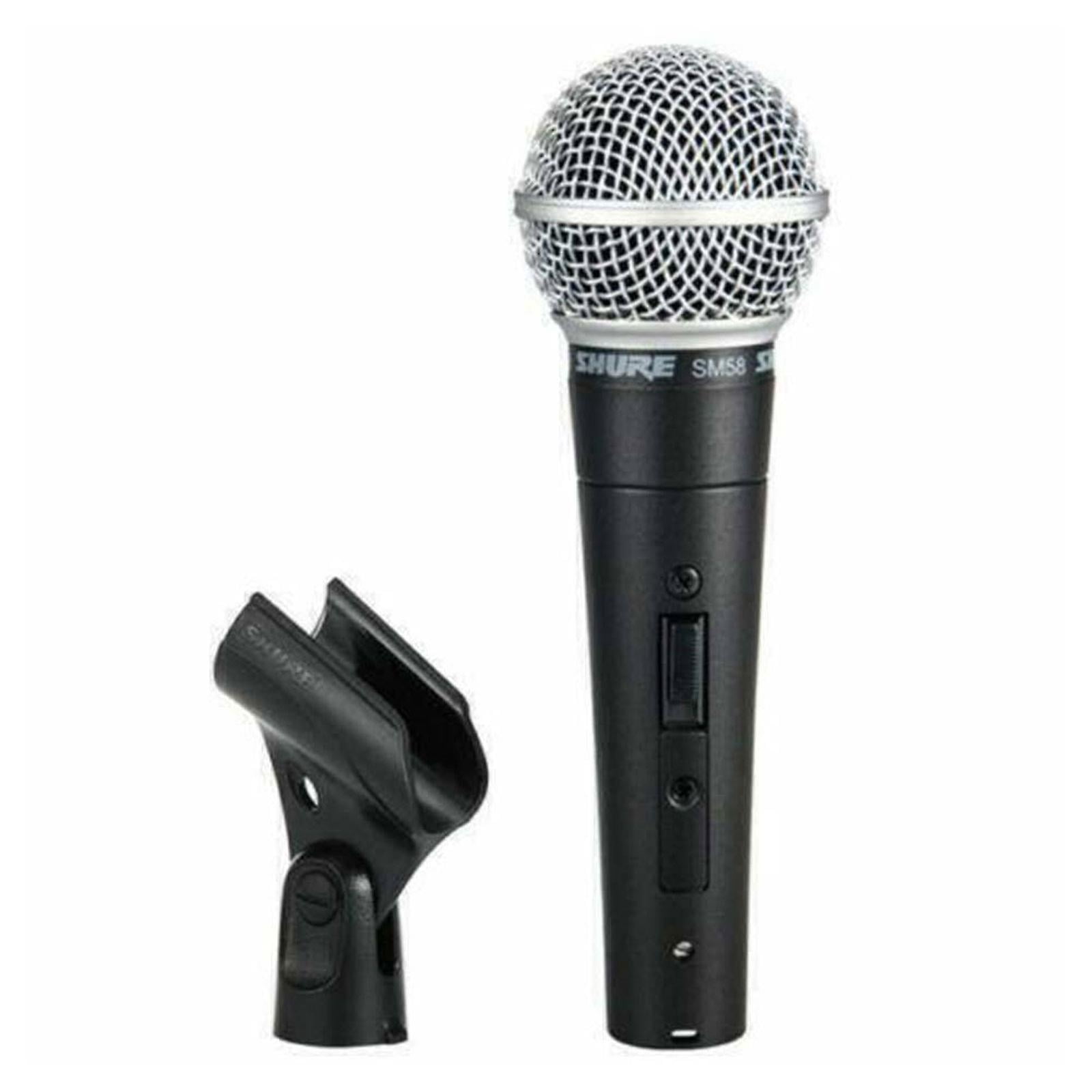 For Shure SM58 Dynamic Vocal Microphone-Wired Microphone with Switch With Cable