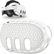 For Silicone Protective Cover Compatible with Meta Quest 3 Anti Slip VR Headset Skin Shell Protector Sleeve Accessories