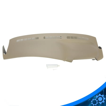 For Silverado Sierra Suburban 99-06 Light Tan Molded Dash Cap Cover Overlay
