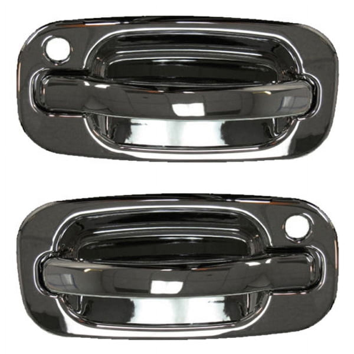New Chrome Outside Exterior Door Handle PAIR / FOR 1997-03 FORD F150