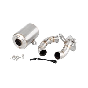 For Ski Doo Summit X with Expert Package E-TEC 850 154 2.5 2022 Modified Escape Motorcycle Exhaust Muffler Link Pipe 51MM Slip-on Tube System