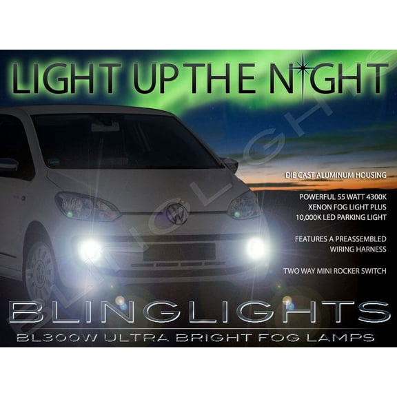 For Skoda Citigo Xenon Fog Lamps Driving Lights Kit koda