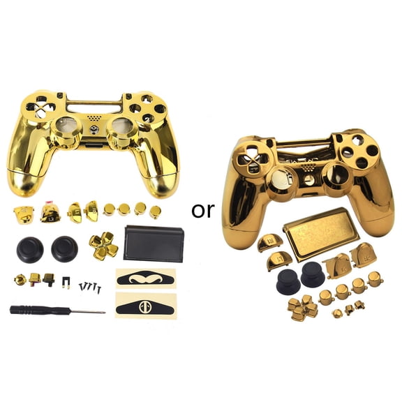 For Slim Controller Chrome Plating Full Housing for Shell Cover for Case With B