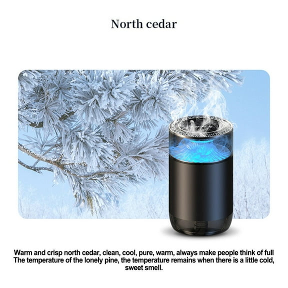 For Smart Car Air Freshener Rechargeable Aroma Diffuser Cloud Mist Lasts 6 Month