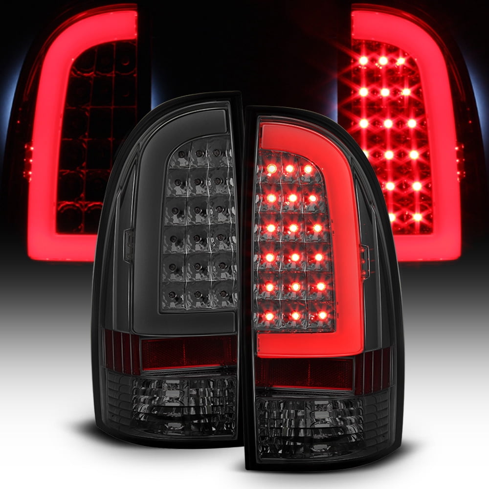 2005-2015 TOYOTA TACOMA JDM BLACK LED TAIL LIGHTS NEW