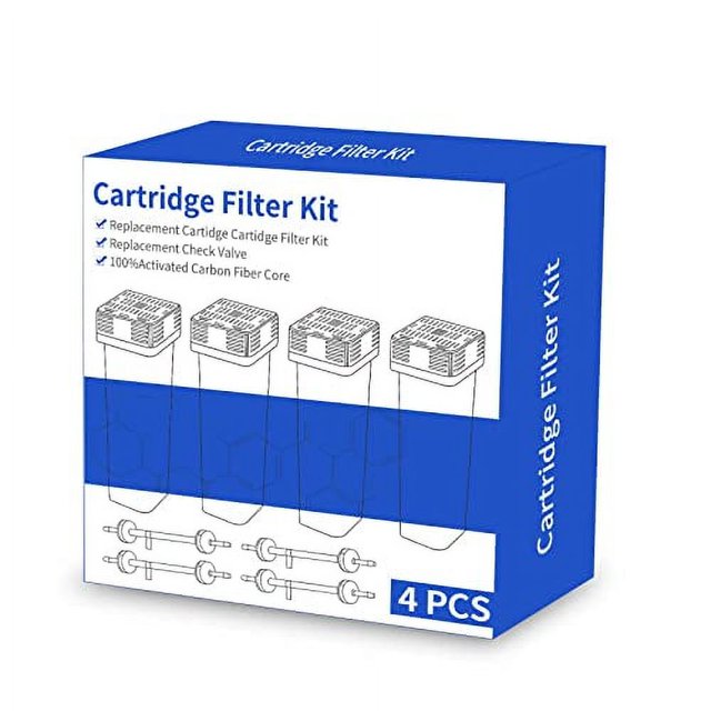 For SoClean 2 Cartridge Filter Kits CPAP Cleaning Machine Cleaner (4 pack)