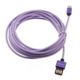 thumbnail image 1 of For Sonim XP3plus - Purple 10ft USB-C Cable, Extra Long Fast Charger Power Cord Type-C Sync Compatible With Sonim XP3 Plus Phone, 1 of 8