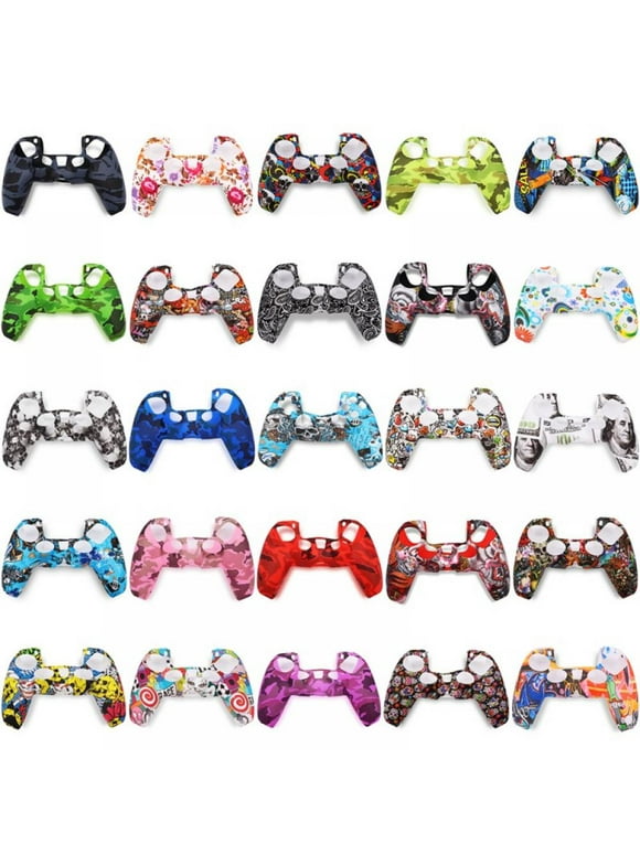 For Sony Playstation 5 Soft Silicone Protective Cover Assorted Color PS5 Controller Protective Case