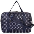 thumbnail image 1 of For Spirit Airlines Personal Item Bag 18x14x8 Foldable Travel Duffel Bag Underseat Carry on Luggage for Women and Men 25L (Polka Dot), 1 of 7