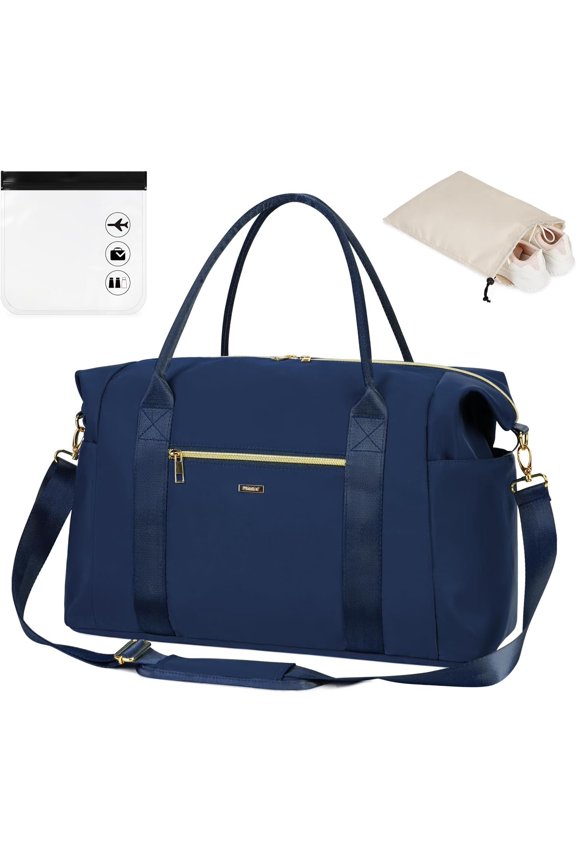 For Spirit Airlines Personal Item Bag 18x14x8 Underseat with Wet Pocket & Shoe Compartment & Tsa Approved Toiletry Bag