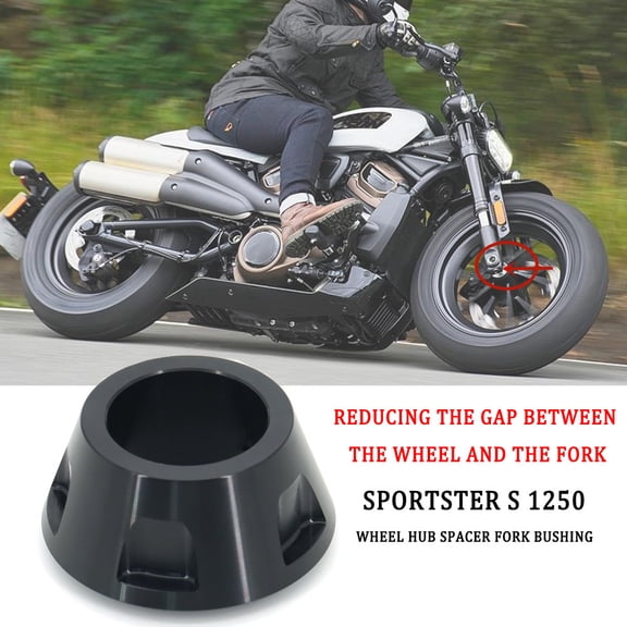 For Sportster S 1250 RH1250 2022 2021 Front Right Wheel Hub Spacer Fork Bushing Cover