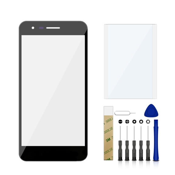 For Sprint LG Tribute Empire LM-X220PM LGX220PWHT Replacement Front Outer Glass Lens Screen Tool