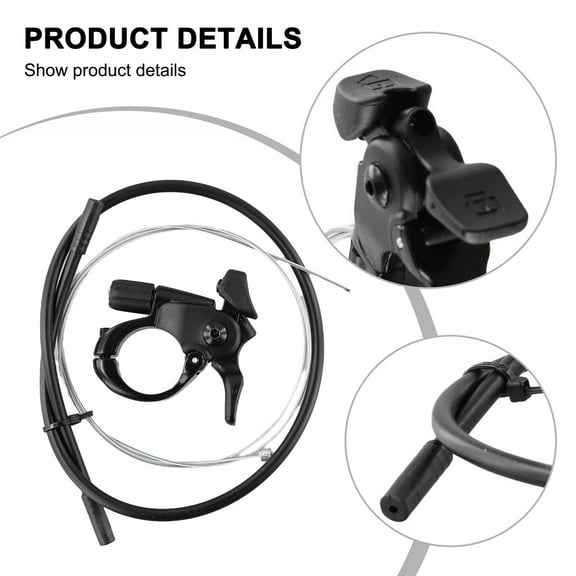 For Sr Suntour Front Fork Xcm Xcr Raidon Damping Remote Lockout Handlebar Lever Lock Out Damper Cable Control Switch Assembly B Fangkenuo