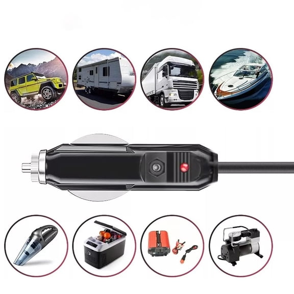 For Starlink Mini Dc Power Cable 12-48V Dc Charger Power Supply Cord 2M/4M 18 Awg Cable Replacement Parts 4M Fangkenuo