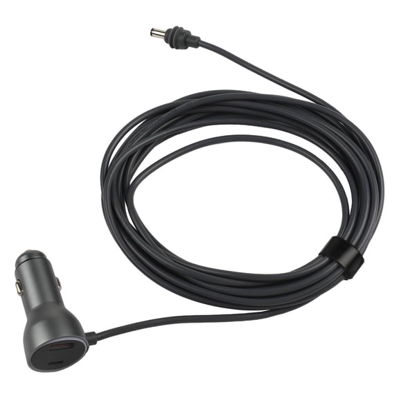 For Starlink Mini Power Cable Black 18Awg Wire 3M/5M Mini Dish Antenna 12-24V Dc Power Cable Car Electronics Accessories