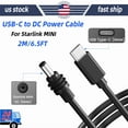 thumbnail image 1 of For Starlink Mini Usb-C To Dc Power Cable,Replacement Cable 2M/6.5Ft Plug N Play, 1 of 6