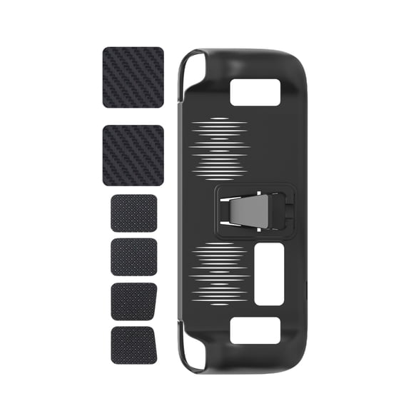 For Steam Deck Game Console Shell-Case With Bracket Shockproof Anti-drop Cover