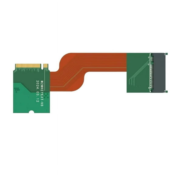 For SteamDeck Oled SSD Hard Drive Conversion Flexible PCB PCIe4.0 M.2 2230 to 2280 Hard Drive Conversion 4T 8T Adapter