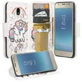 thumbnail image 1 of For StraightTalk Samsung Galaxy J7 Crown (S767VL) Case Pu Leather Flip Wallet Case [ID&Credit Card Slots] Phone Cases&nbsp; - Unicorn Wings, 1 of 5