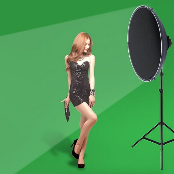 For Studio Bowens Mount Flash Reflector Beauty Dish Standard Head Strobe Mount