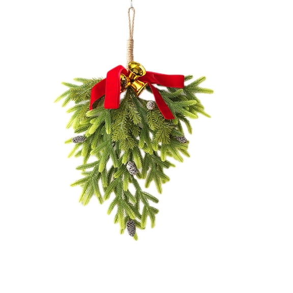 For Stunning Wall-Mounted Christmas Upside Down Tree Decoration:Sturdy,Easy To Hang!
