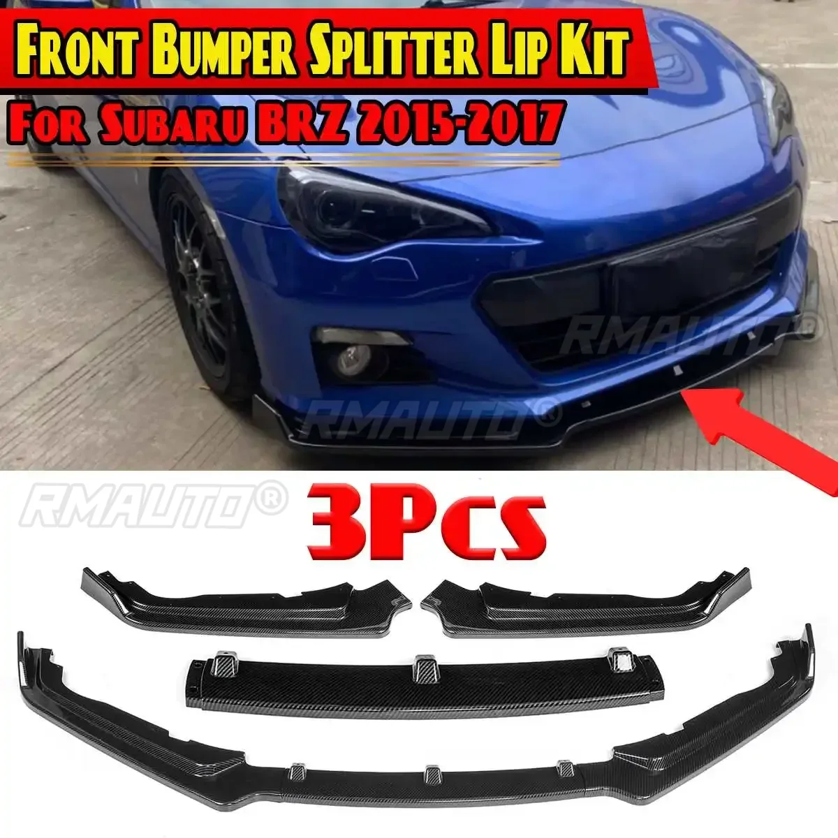 Subaru BRZ NIA Front Lip Splitter Kit 2017-2020