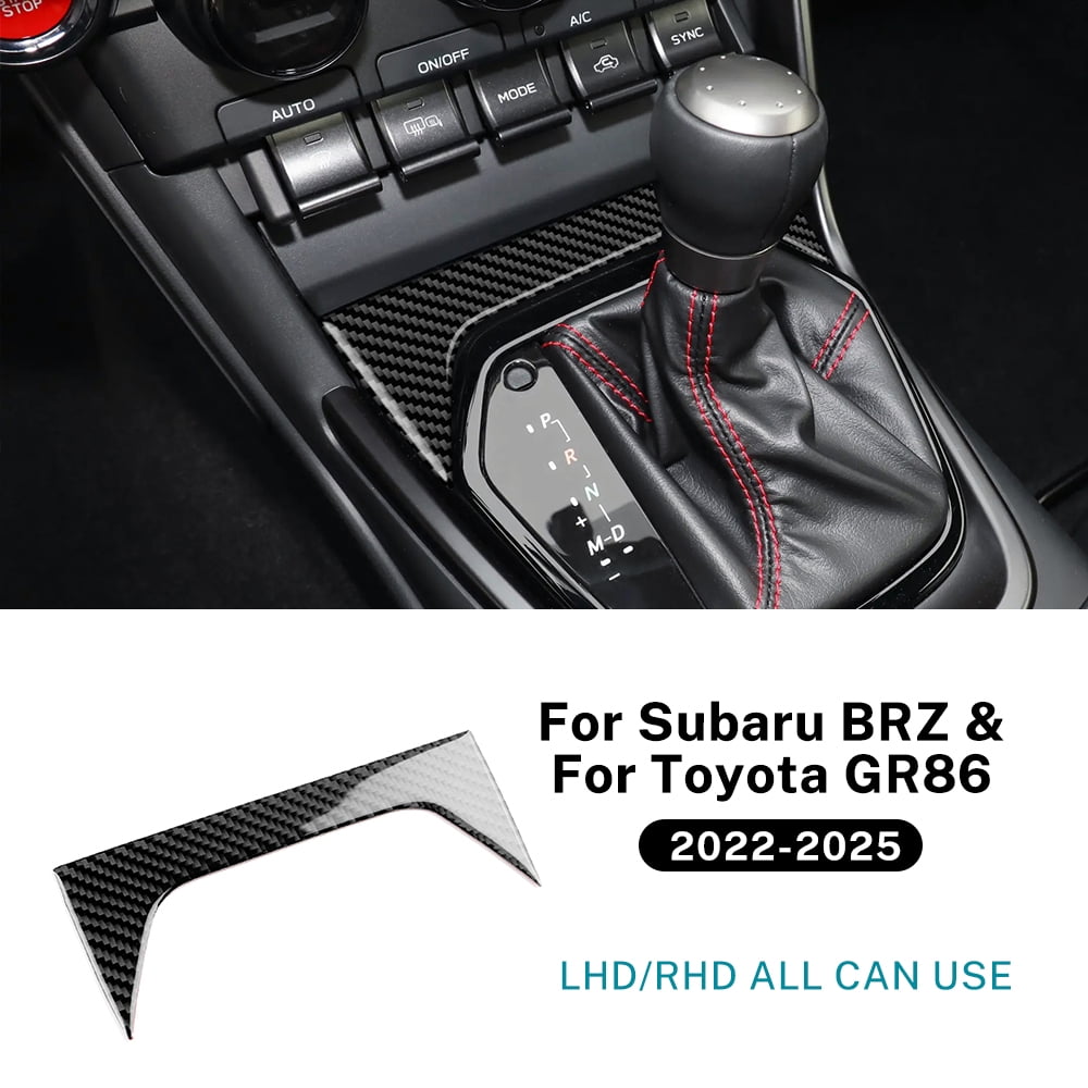Rhd Sticker For Subaru BRZ Toyota GR86 2021 2022 2023 2024 2025 Real Soft Carbon ...