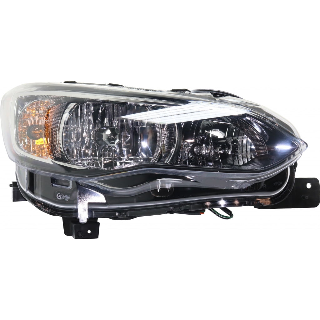 For Subaru Crosstrek 2018 19 20 21 22 2023 Headlight Assembly Passenger Side | Clear Lens | With Bulbs | Replacement For SU2503164 | 84001FL100
