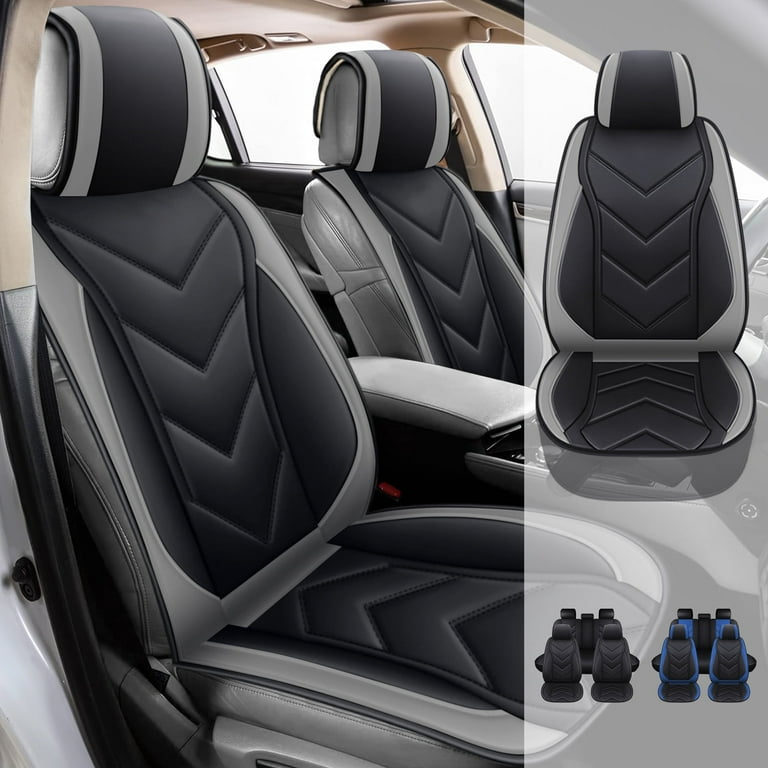 For Subaru Crosstrek Car Seat Covers, Durable Faux Leather Auto