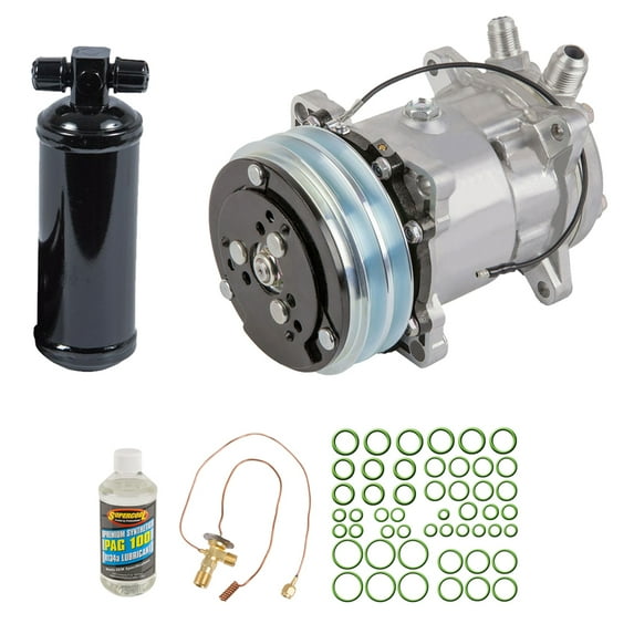 For Subaru DL 1980 1981 1982 1983 OEM AC Compressor w/ A/C Repair Kit - BuyAutoParts