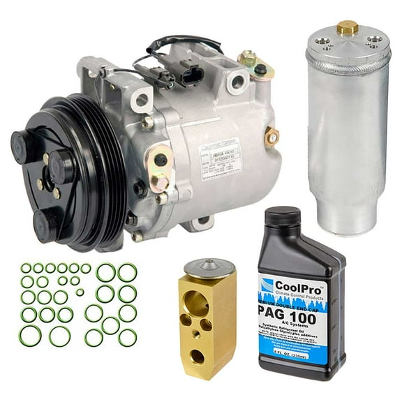 For Subaru Forester 1998 1999 2000 OEM AC Compressor w/ A/C Repair Kit - BuyAutoParts