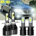 thumbnail image 1 of For Subaru Forester 2003-2005 6000K LED Headlights + Fog Lights Bulbs Combo 4pcs, 1 of 12