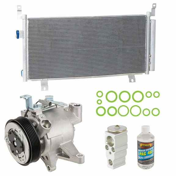 For Subaru Forester 2016-2018 A/C Kit w/ AC Compressor Condenser & Drier - BuyAutoParts