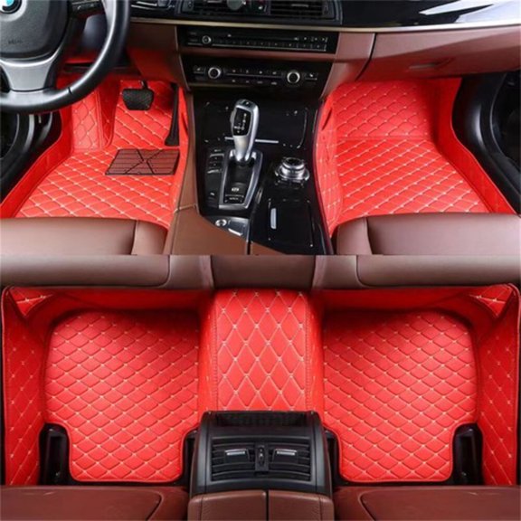 For Subaru Forester Car Leather Floor Mats Auto Interiors Covers Carpets Accessories Foot Pads Waterproof Rugs