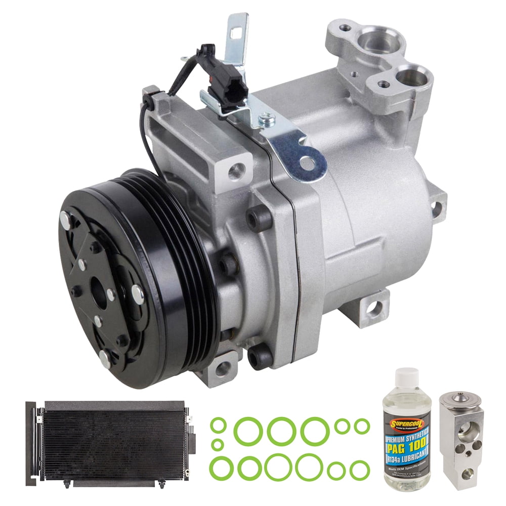 New Compressor For Subaru Forester & Impreza A/C Kit w/ AC Compressor Condenser ...