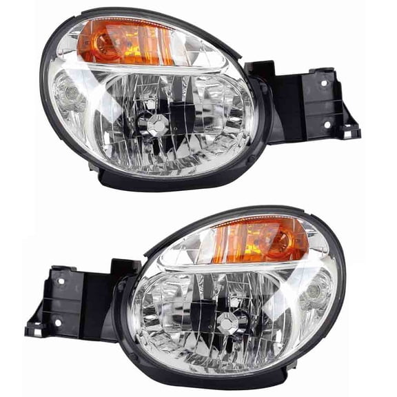 For Subaru Impreza 2002 2003 Pair Headlights - BuyAutoParts