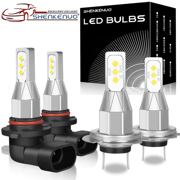 For Subaru Legacy 2005-2014 LED Headlights High Low Beam Combo Kit White,300% Brighter than Halogen 4pcs