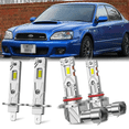 thumbnail image 1 of For Subaru Legacy GT 2000 2001 2002 2003 2004 LED Headlight High-Low Bulbs Conversion, 1 of 11