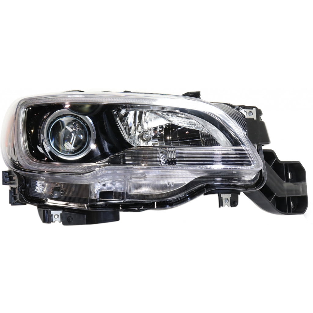For Subaru Legacy / Outback Headlight Assembly 2015 2016 2017 2018 Passenger Side Halogen | Black Interior SU2503149 | 84001AL02A