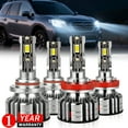 thumbnail image 1 of For Subaru Outback 2015-2019 LED Headlight Bulbs 9005+H11 High/Low Beam 4Pcs, 1 of 10