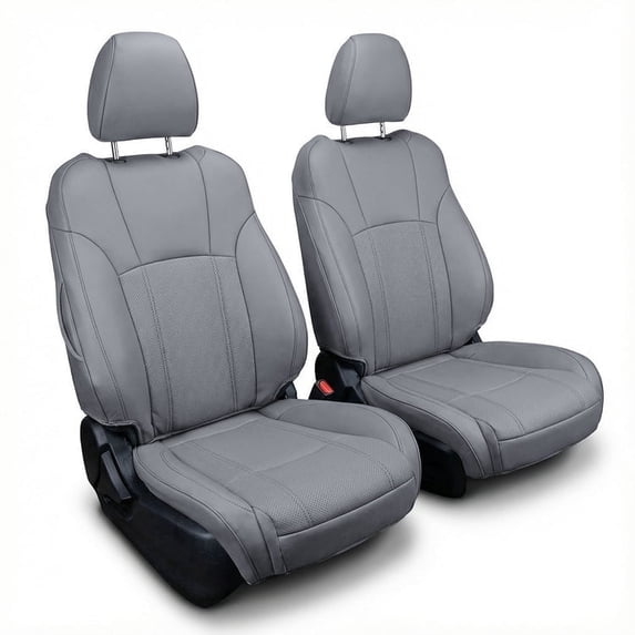 For Subaru Outback 2020-2025 FH Group Neoprene Custom Fit Car Seat Covers - 2 Front Seats SolidGray