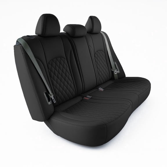 For Subaru Outback 2020-2025 FH Group Neoprene Custom Fit Car Seat Covers - Rear Bench for 5 Seater Black