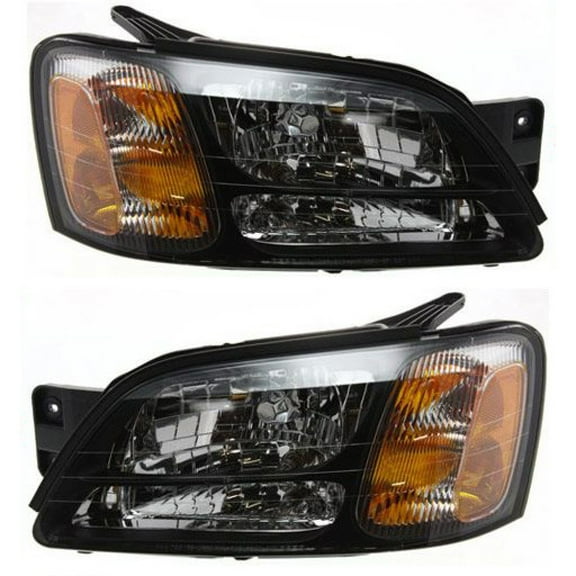 For Subaru Outback Headlight 2000 01 02 03 2004 Pair Driver and Passenger Side GT For SU2502105 | 84001AE15A