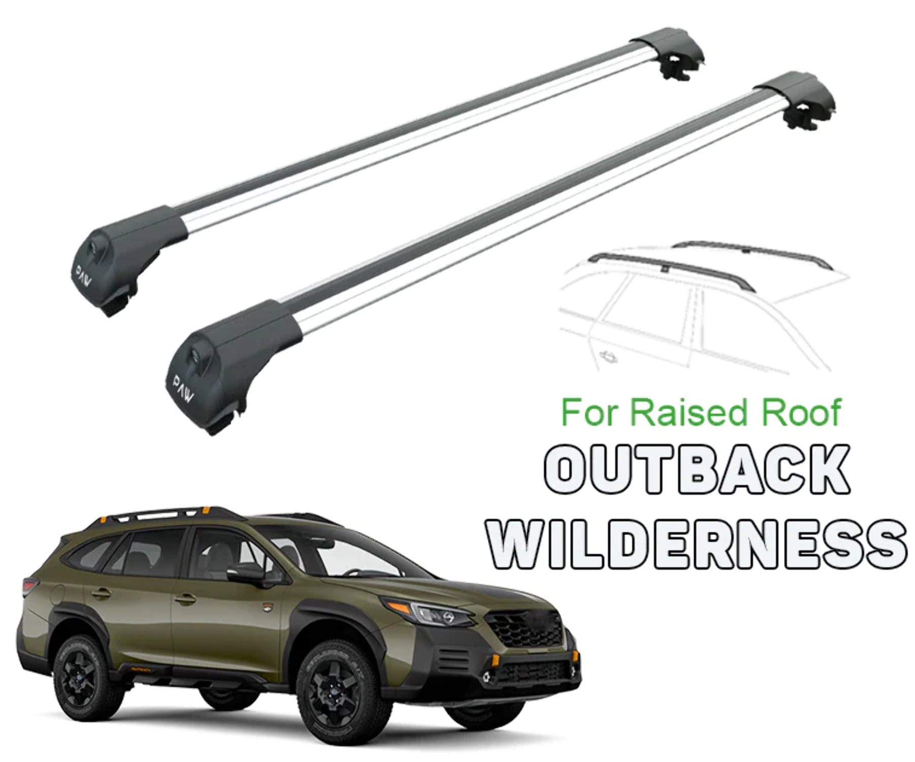 subaru outback wilderness roof rack