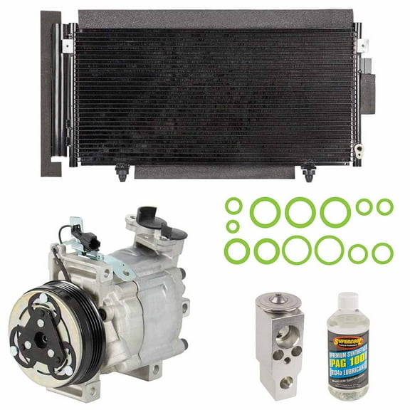 For Subaru WRX STI 2015-2018 A/C Kit w/ AC Compressor Condenser & Drier - BuyAutoParts